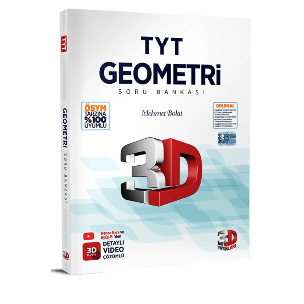 3D TYT GEOMETRİ Soru Bankası